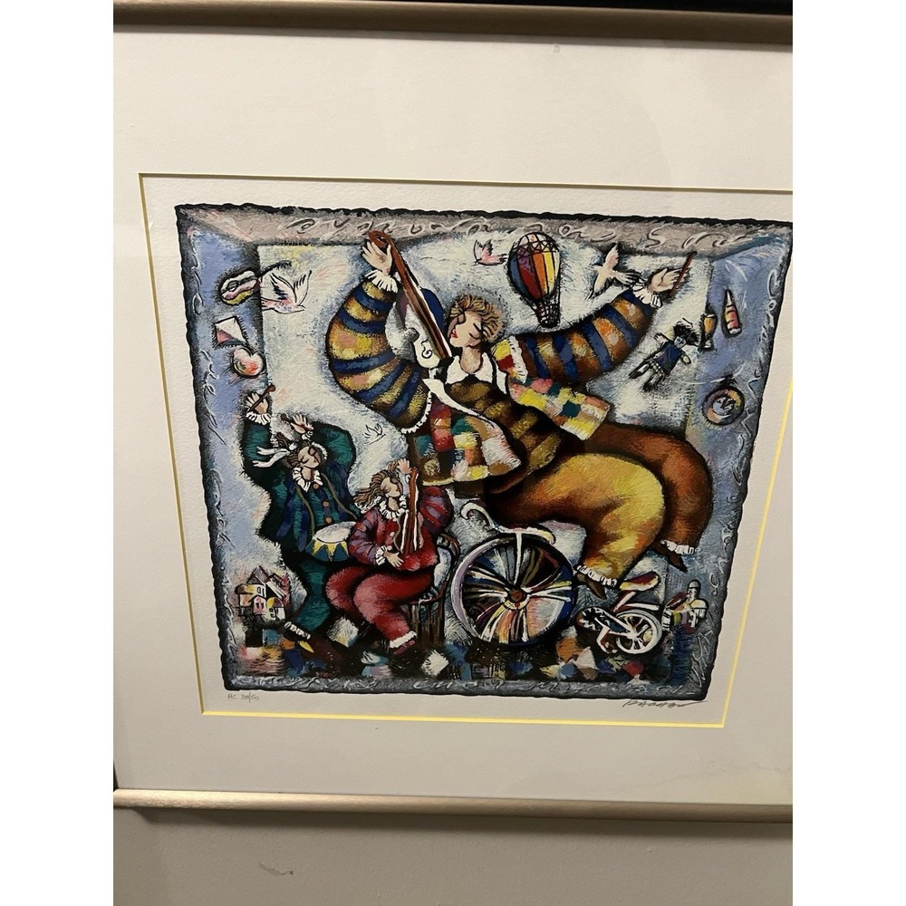 Carnival by Michael Kachan, Serigraph on Paper, Hand Signed Numbered 38/50